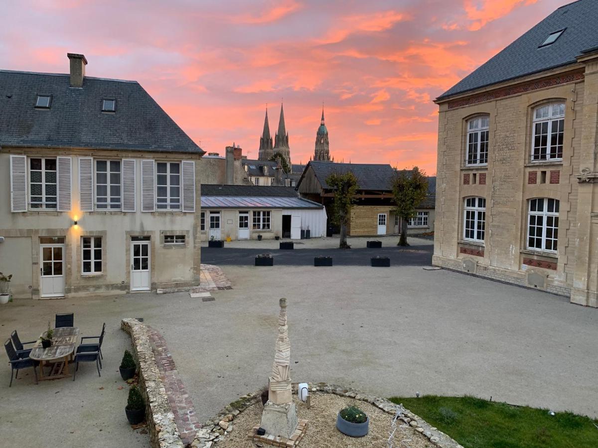 ホテル Belle Normandy バイユー エクステリア 写真